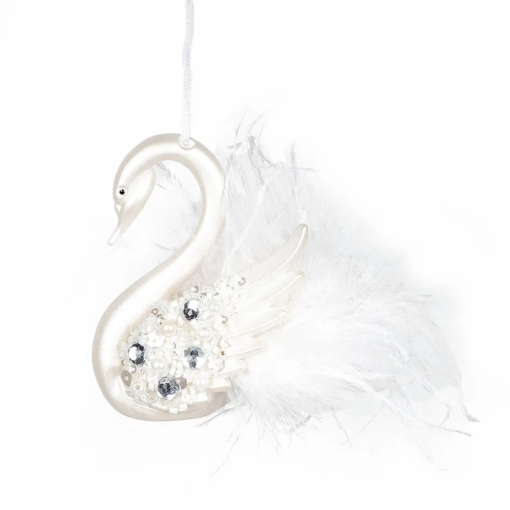 

Realistic Appearance Christmas Decoration White Swan Part Name Pendant Christmas Decoration Christmas Tree Pendant
