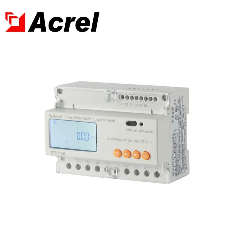 

Acrel Brand new DTSD1352 solar energy system meter 3 phase with CE certificate