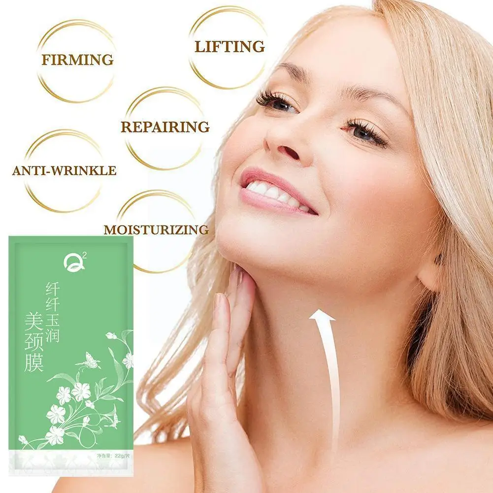 

Collagen Crystal Tighten Neck Firming Anti Women Moisturizing Whitening Beauty Anti-aging Skin Care 1pc Neck H8v9
