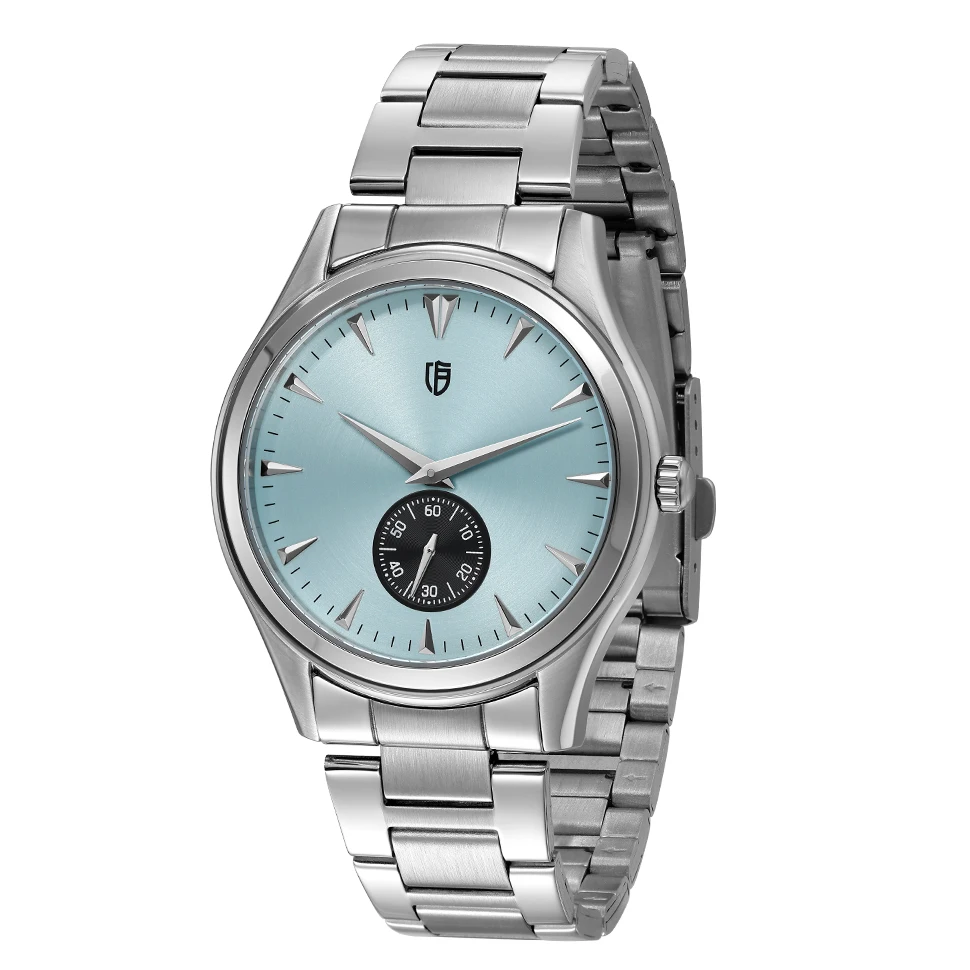 

BERNY Men Quartz Watch Miyota Movement 5ATM Waterproof Wristwatches Stainless Steel Simple Fashion Quartz Watch for Men