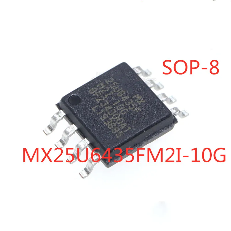 5 шт./лот 100% качественная женская модель MX25U6435FM2I 25U6435FM2I-10G 25U6435F SOP-8, микросхема памяти, новая оригинальная 5 шт./лот 100% качественная женская модель MX25U6435FM2I 25U6435FM2I-10G 25U6435F SOP-8, микросхема памяти, новая оригинальная