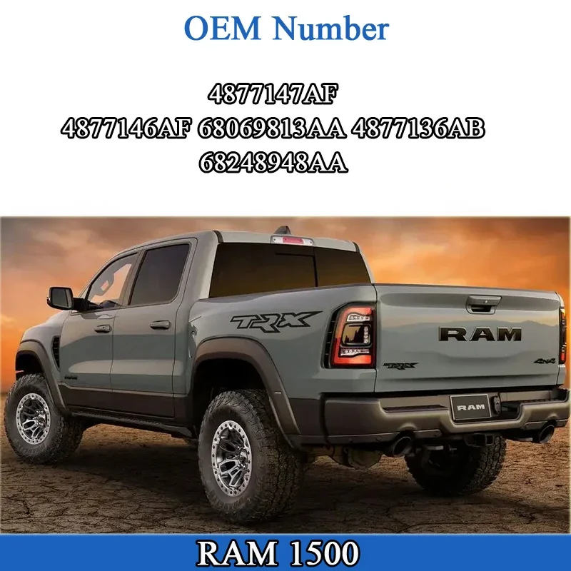 Фото Передние и задние пружинные мешки пневматической подвески для Dodge RAM 1500 2013-2019 4877147AF 4877146AF 68069813AA 4877136AB №5