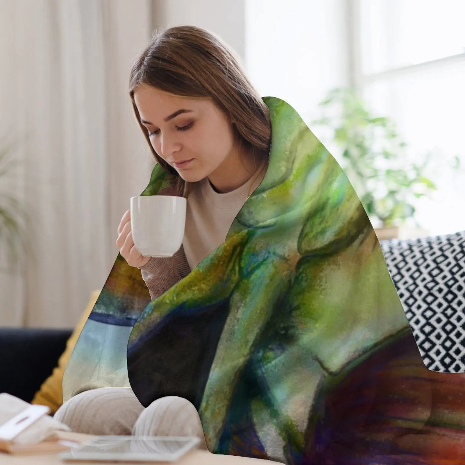 Thane: Плед Волосы Одеяла