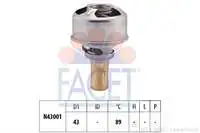 

Thermostat for 78246 (89 °) R9 R11 R21 CONCORDE CLIO I