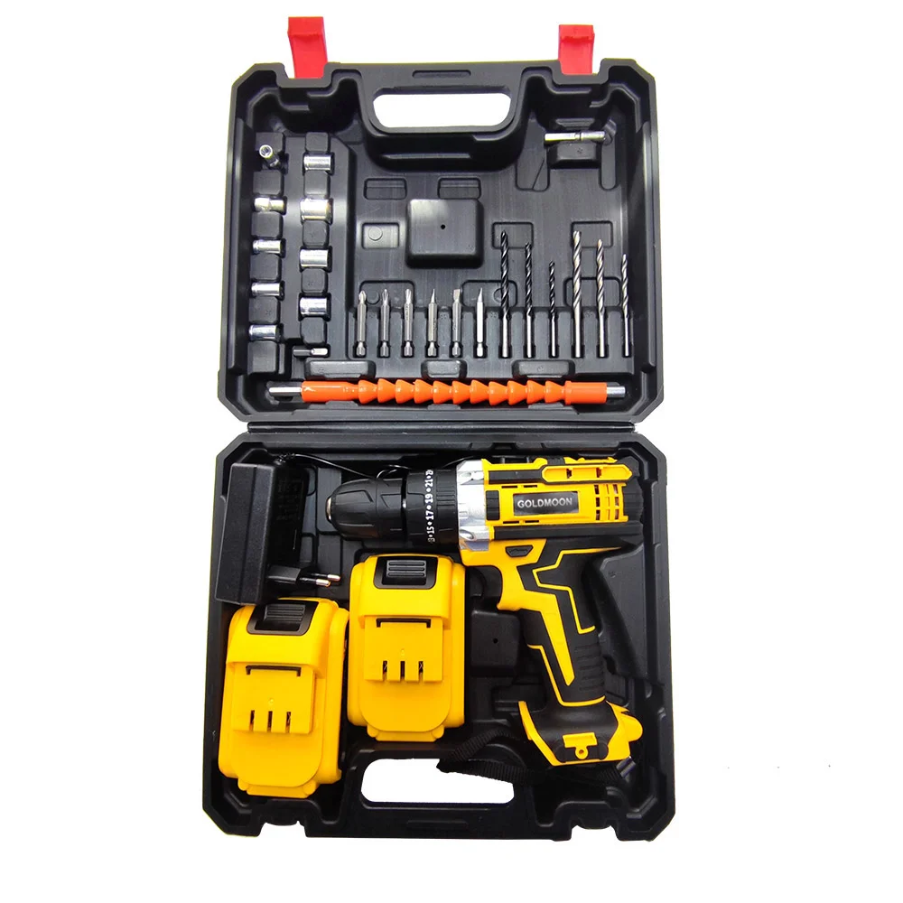 GOLDMOONs беспроводная дрель шуруповерт 24В