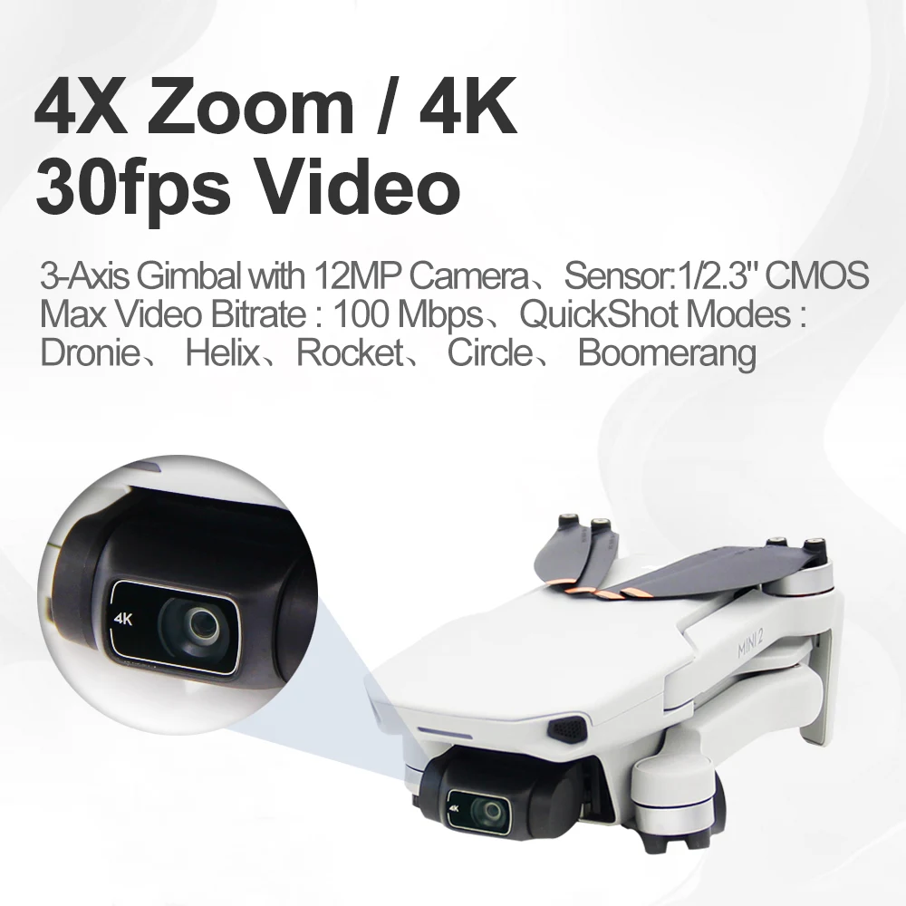 DJI Mini 2 Mavic дроны 4K HD камера Радиоуправляемый вертолет Профессиональный GPS