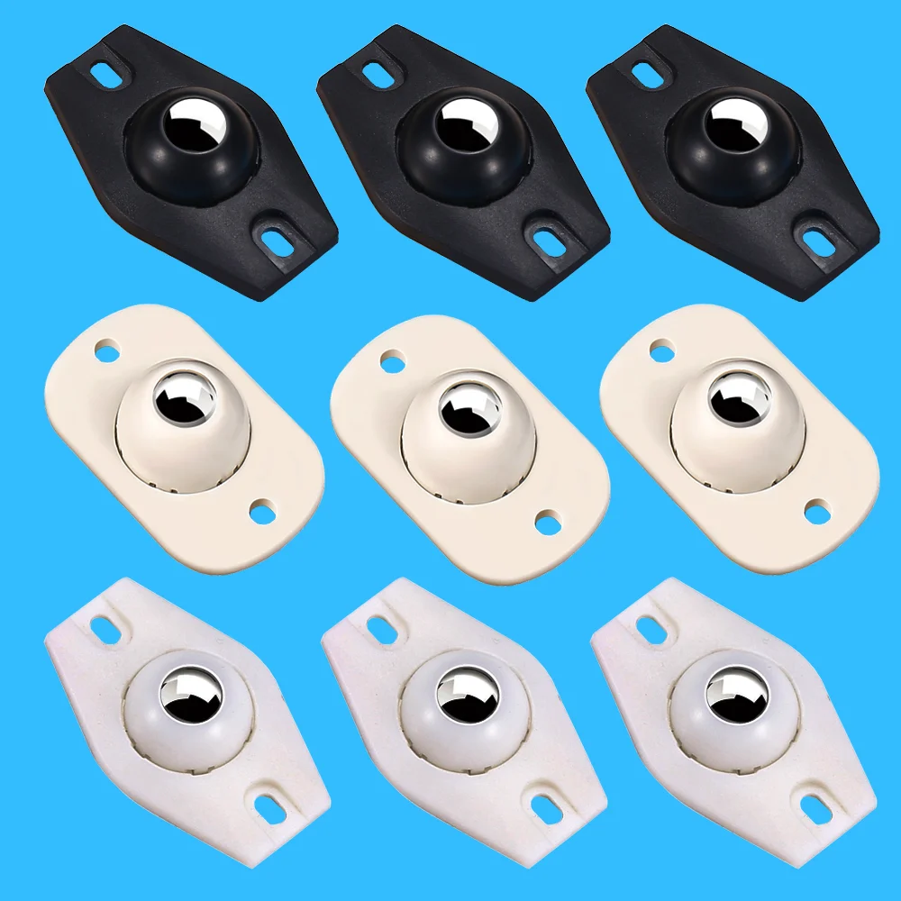 

Wheels To Move Furniture Stainless Steel Roller Self Adhesive Furniture Caster Home Strong Load-bearing Universal Caster Wheel