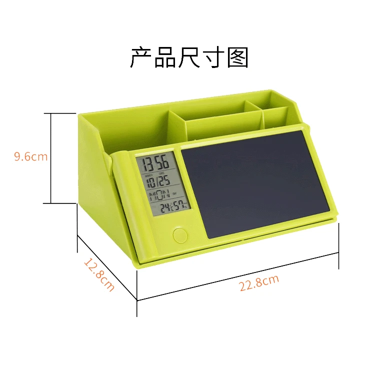 

Desktop detachable storage box split smart writing board office gift multi-function electronic calendar writing board