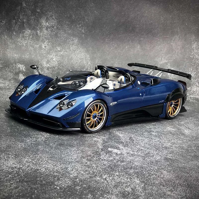1:24 Pagani Zonda HP Barchetta модель спортивного автомобиля из сплава литье под давлением