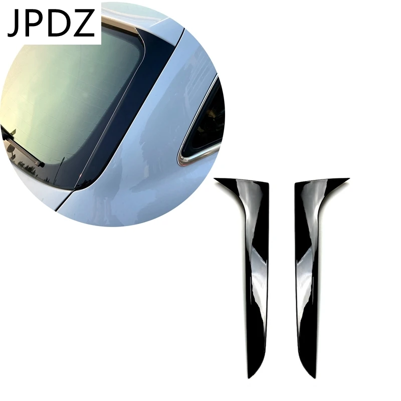 

Rear Side Wing Roof Spoiler Stickers Trim Cover Gloss Black for A4 B8 Travel Edition Allroad Avant 2009-2016