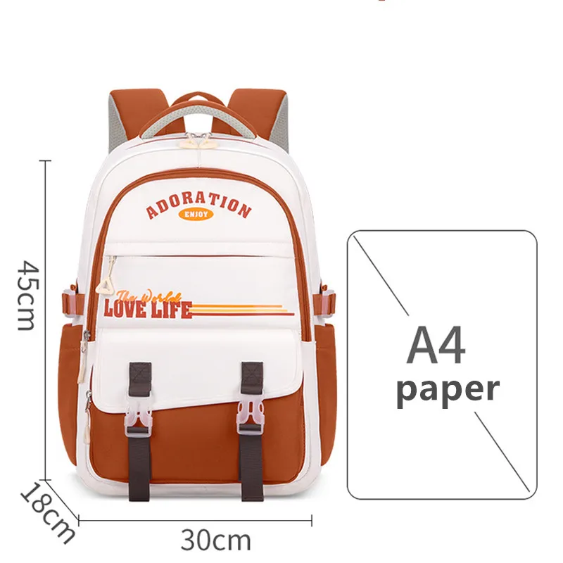 Портфели для начальной школы мальчиков и девочек-подростков нейлоновые