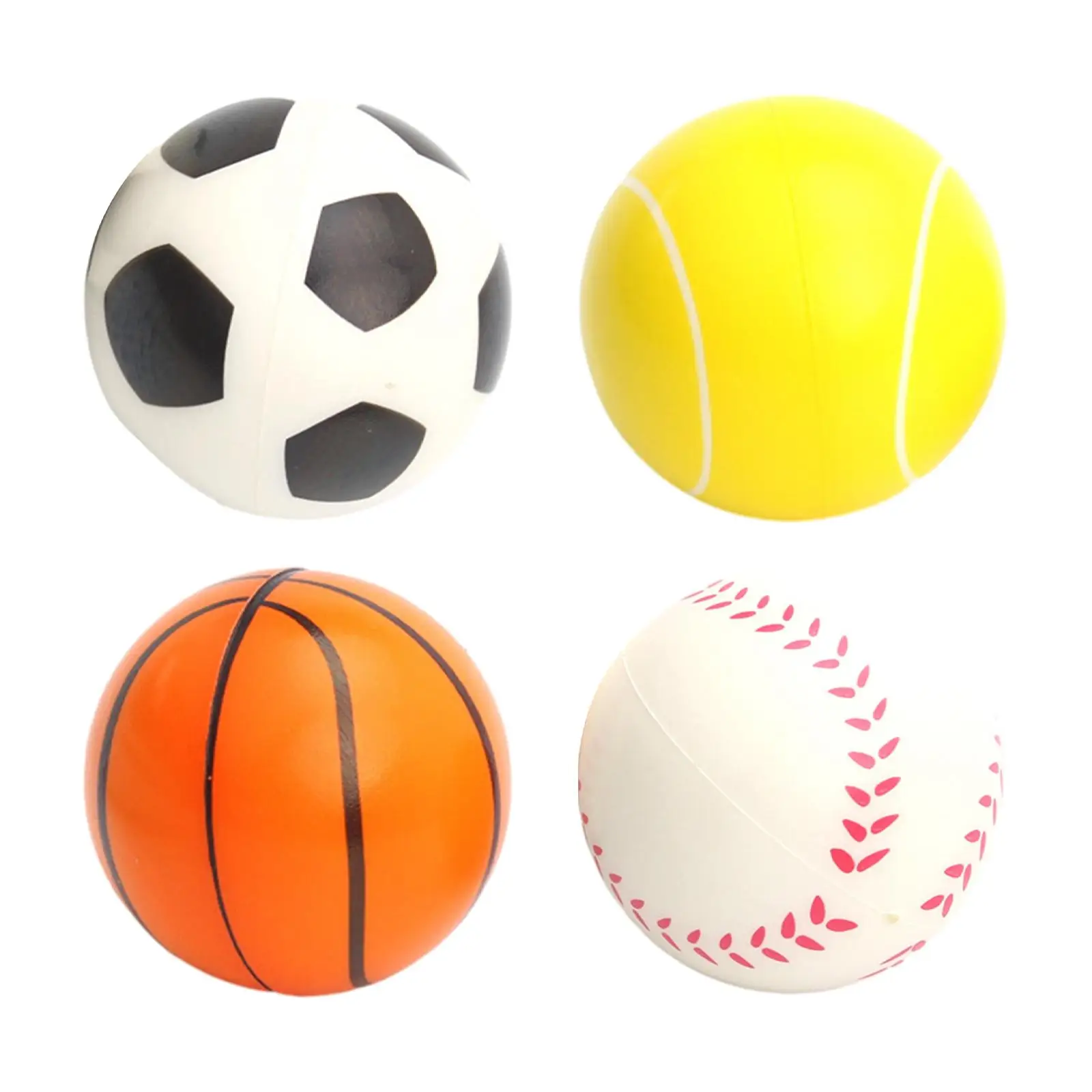 

Sports Squeezing Balls Sensory Toy Small Foam Relief Ball Children Adults