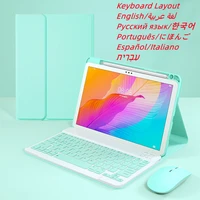 keyboard case for huawei matepad 11 10 4 t10s t10 s pro 10 8 mediapad m6 cover arabic russian spanish korean keyboard cover