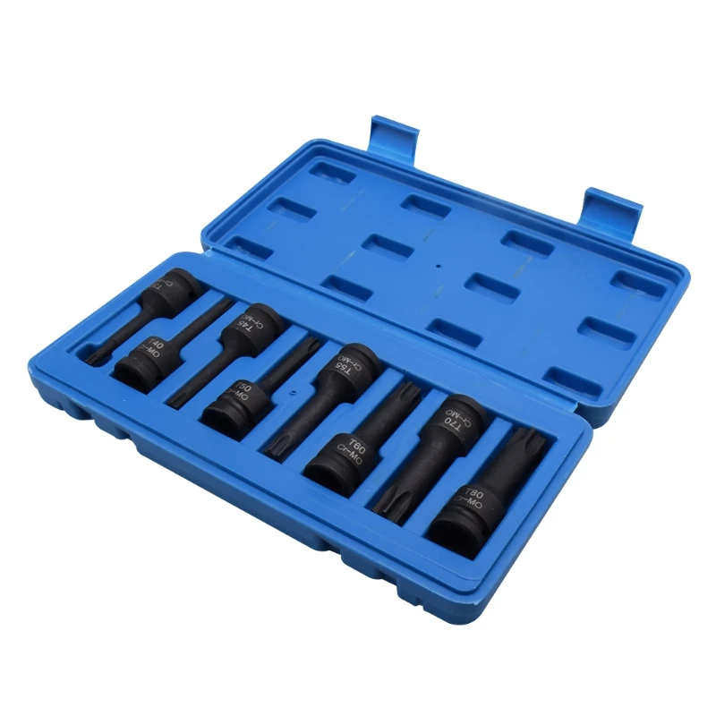 

Набор ударных гнезд профессиональные пневматические инструменты автомобильные принадлежности RT5,RT6,RT7,RT8,RT10,RT12,RT13,RT14 (8 шт.)