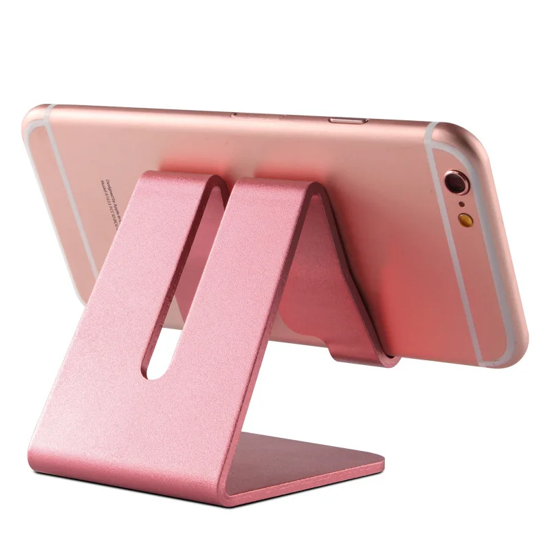 Новинка держатель для телефона алюминиевый настольный IPad IPhone нескользящая