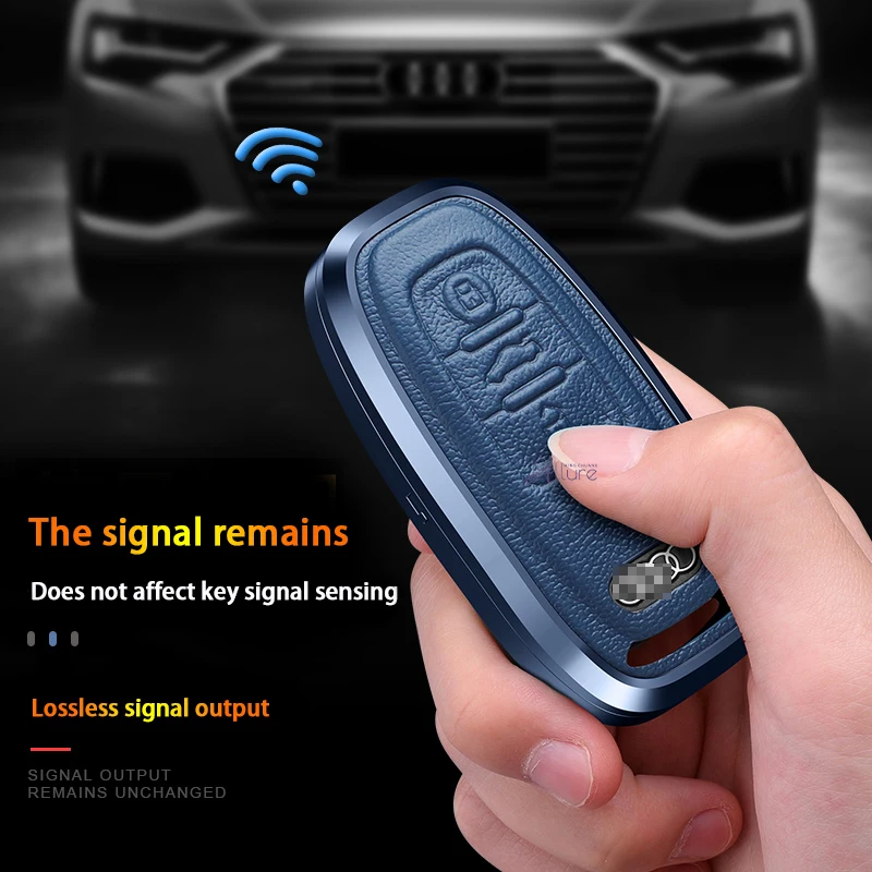 

Key Cover Case Fob Holder For Audi A4 B8 A5 A6 A7 A8 Q5 SQ5 S4 S5 S6 S7 S8 Remote Accessories