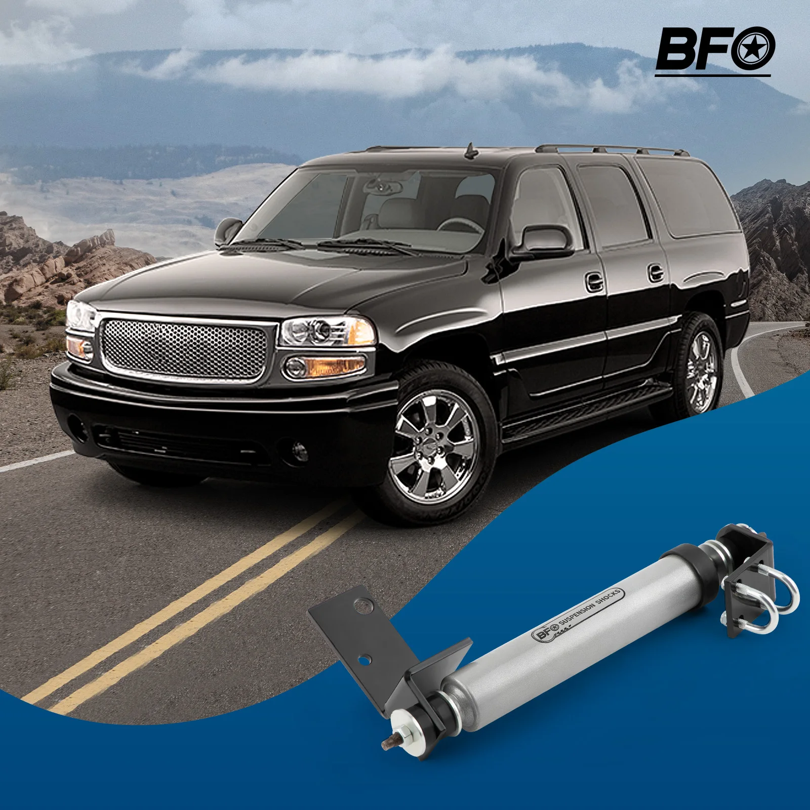 

Одиночный стабилизатор руля для GMC Yukon XL Sierra 1500 4WD Pickup 2000-2006For Chevy K1500 Blazer 4WD 1992-94