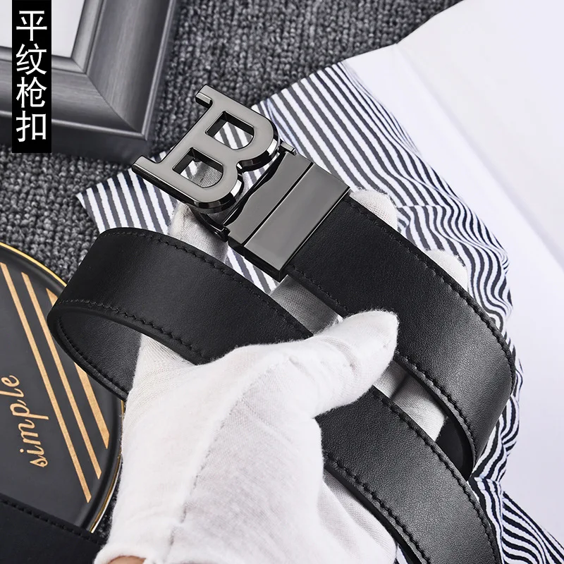 Top Luxury Designer Brand Belt for Men High Quality Genuine Leather Male Cowhide Strap for Jeans Waistband