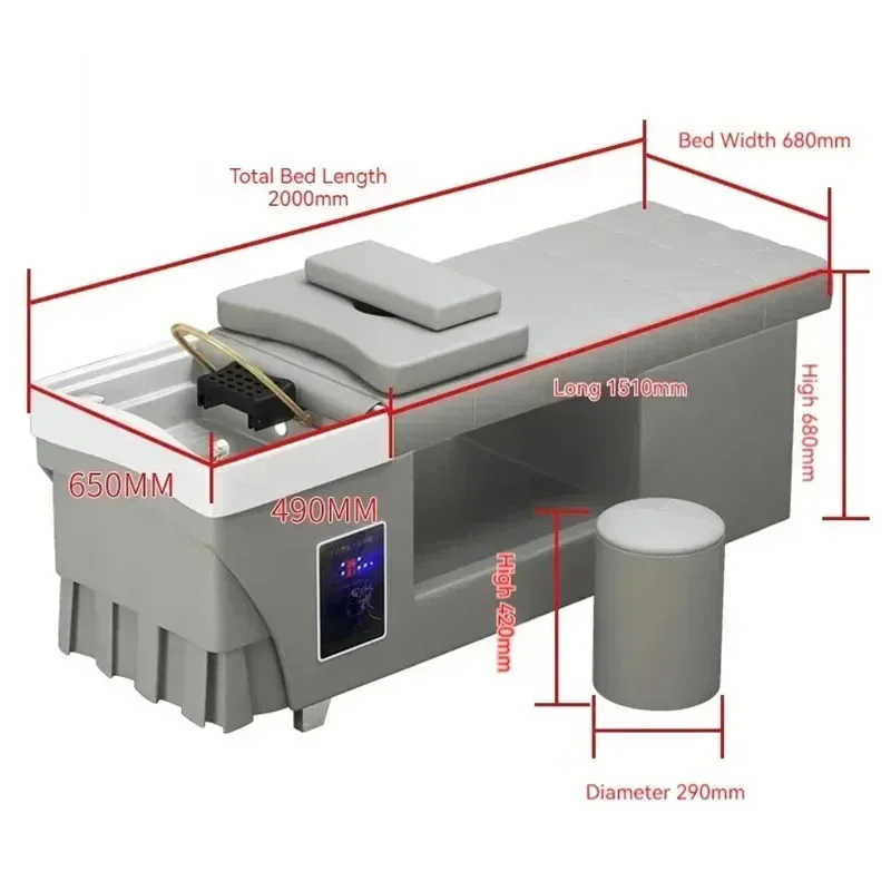 Шампунь раковина кресло для салона массажная кровать головы спа бритья