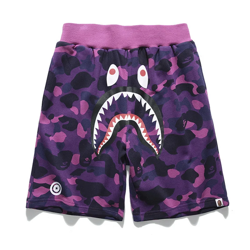 

Breathable Casual Shorts With Digital Prints, Cosplay, Summer Fashion, 3d Animated Shark, Cartoon, Beach Party, 2023