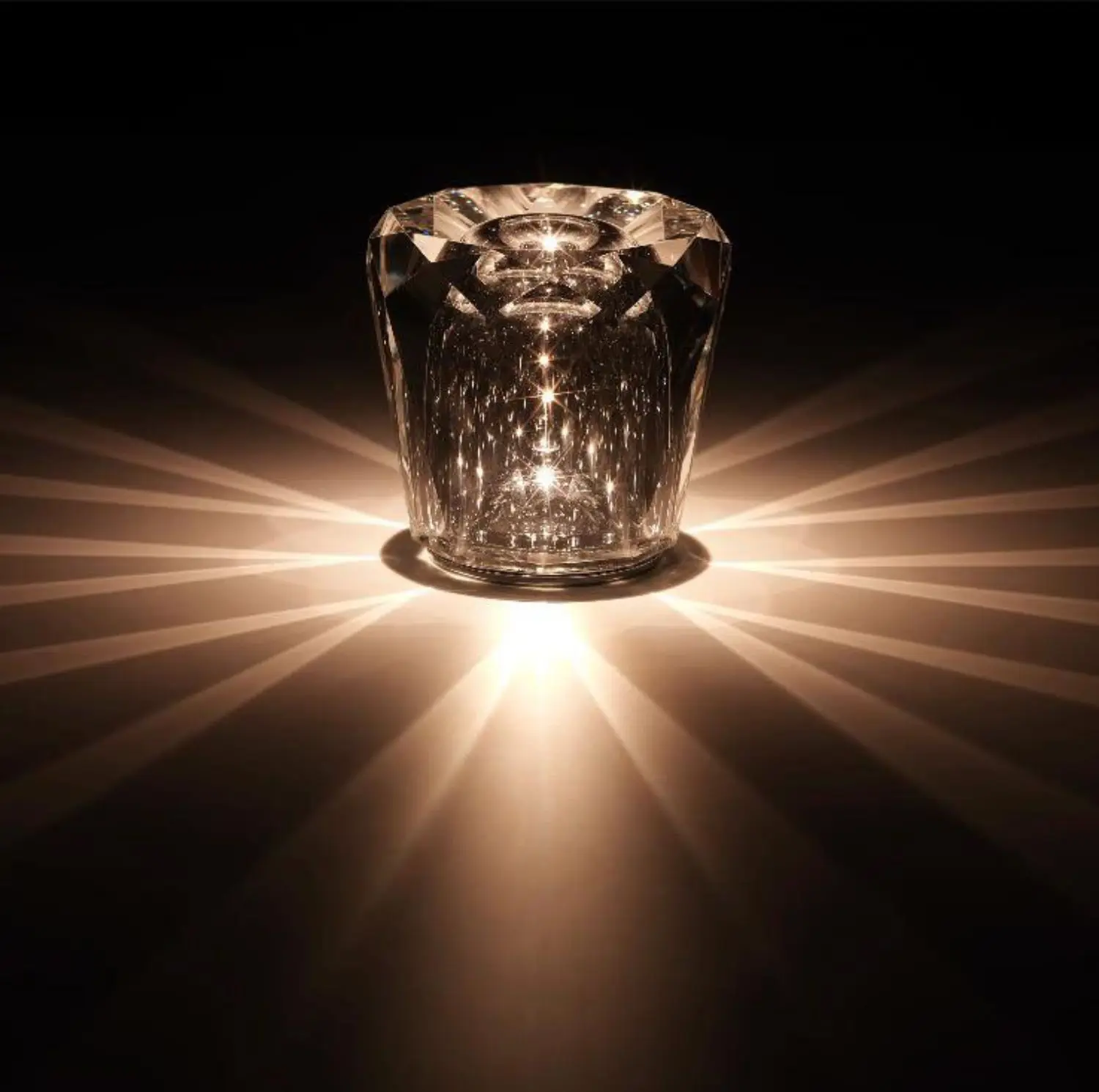 

Crystal Diamond Bar Table Light Atmosphere Light Night Light Restaurant Bedroom Bedside Rechargeable Lamp Romantic Lamp Gift