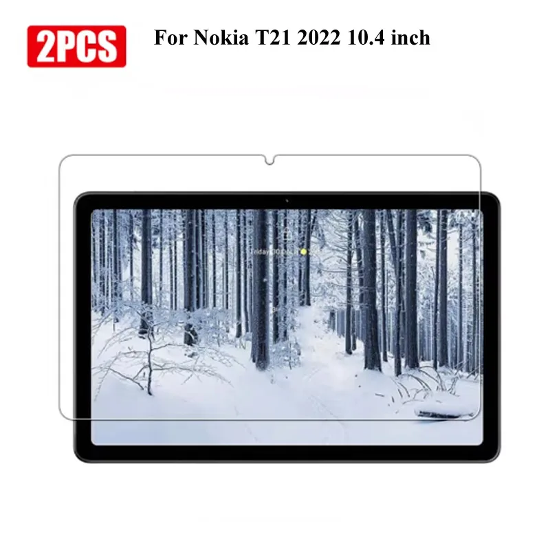 Закаленное стекло 9H для Nokia T21 T20 10 4 дюйма T10 8 0 2022 2021 Защитная пленка экрана