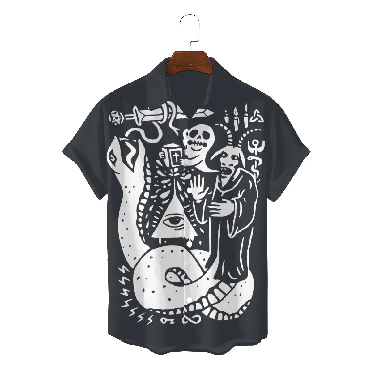 

Doom Doomguy UAC Slayer Hayden Pierce FPS Creative Hawaii Shirt for Men Yo Cult Square Collar 3D Shirt Distinctive Gift Clothes