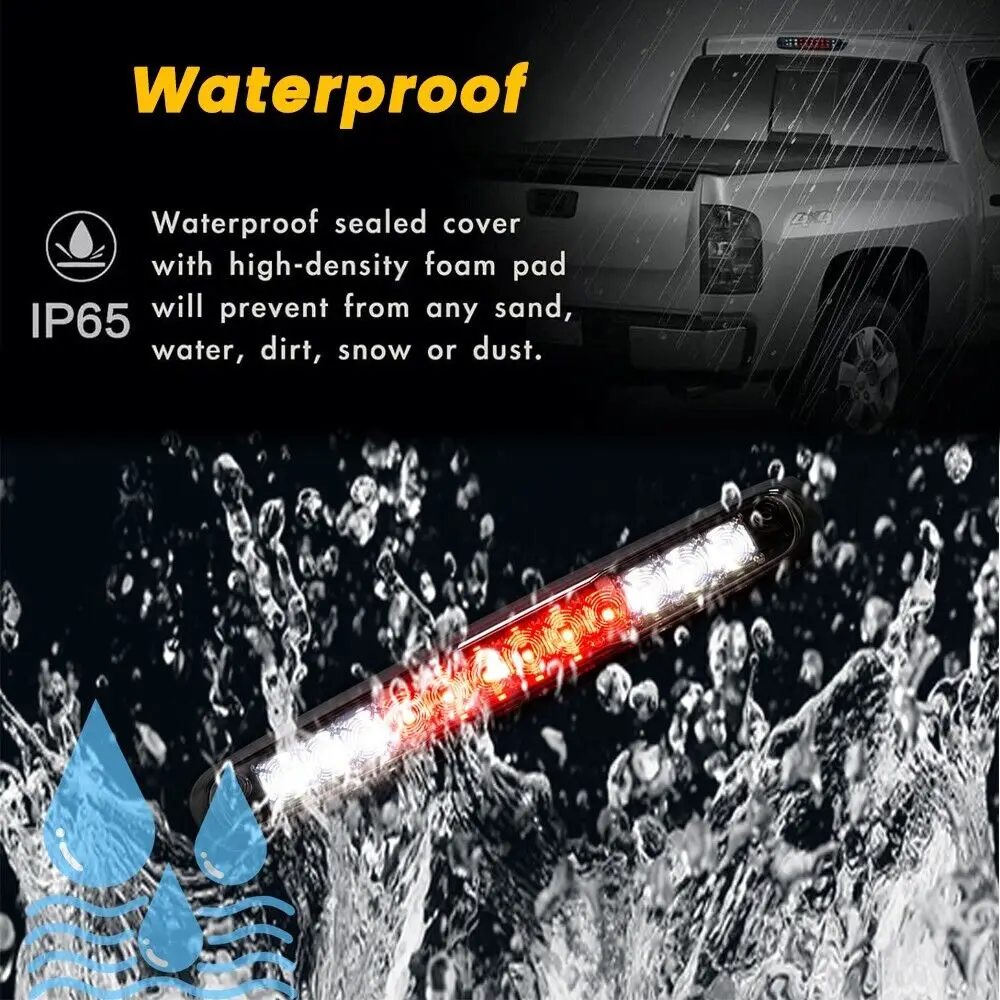 Для Hummer H3T 2009-2010 GMC Sierra 1500 1500HD 2500 3500 2500HD 3500HD третий стоп-сигнал стояночный фонарь с