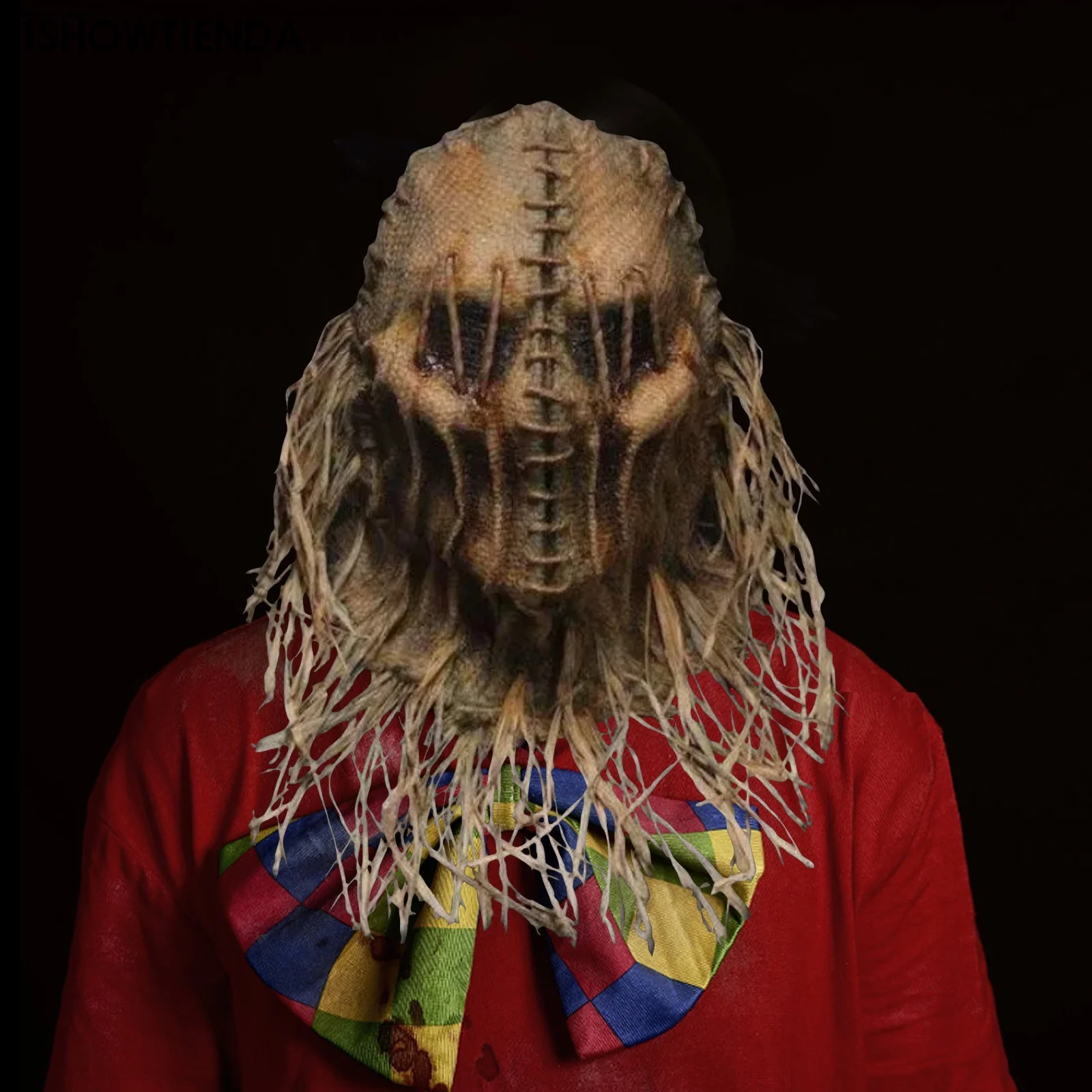 

Женская страшная маска на Хэллоуин, креативный костюм на Хэллоуин, головной убор для маскарада, Женская страшная маска для косплея, реквизит, костюмы