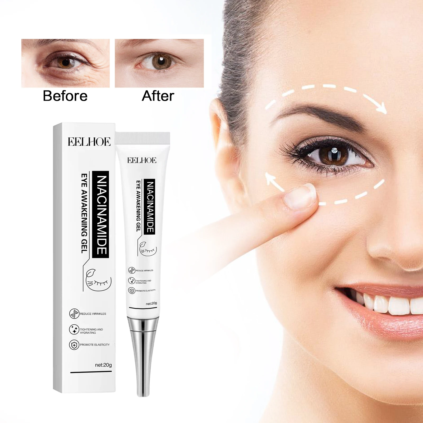 

Anti Wrinkle Eyes Cream Remove Dark Circles Puffiness Repair Removing Eye Bags Nourish Fine Lines Hydrating Whitening Eye Cream