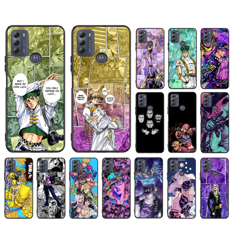 

JoJo Bizarre Adventure Phone Case for Motorola Moto G 5G G50 G30 G10 G60 G60S G Pure G Stylus G40 Fusion G Play G Power