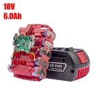Для Bosch 18V 6.0AH AL1860 GSR BSH PLH DGSH181 RHS GSB GCB GDX GHO GKS GSA CCS GDR GDSH181 JSH RH 180 комплект зарядного устройства