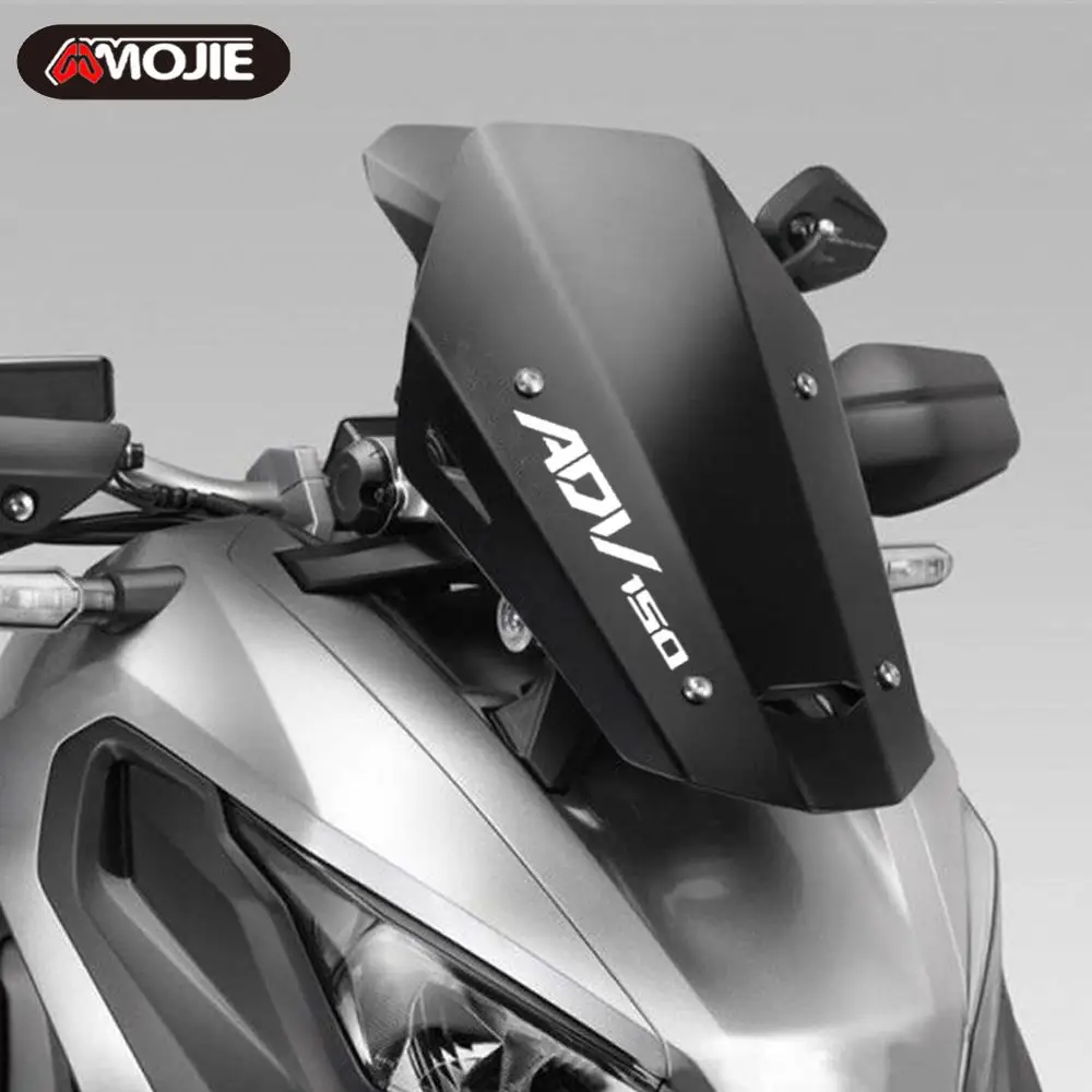 ADV 150 Motorcycle Front Windshield Windscreen Wind Screen Extention Accessories For Honda ADV150 ADV-150 2019 2020 2021 2022