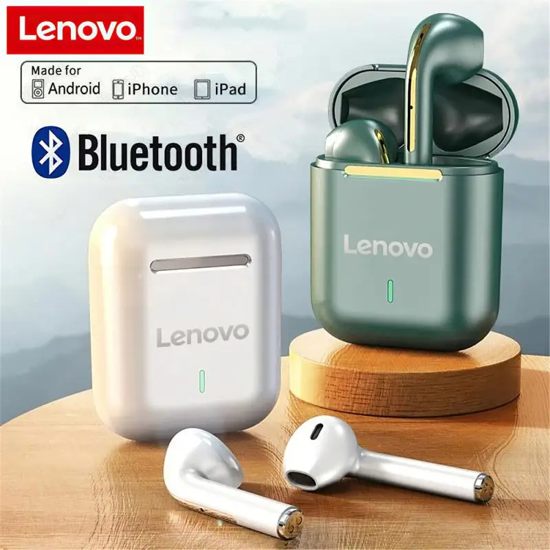 

Original Lenovo J18 TWS True Wireless Earphones IPX5 Bluetooth 5.0 Touch Control Mini Earbuds Sport Handsfree Headset Headphones