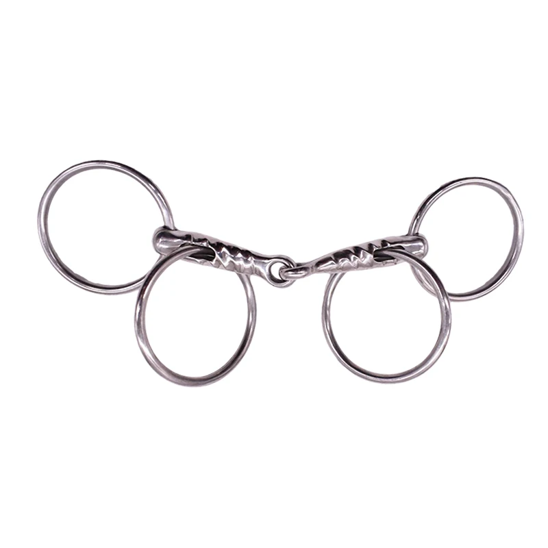 

Equestrian armature, horse bit, harness supplies, equestrian supplies, stainless steel four-ring armature