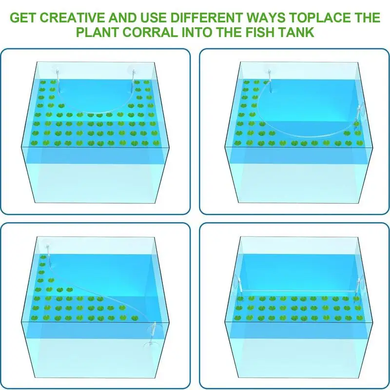 wa roślina pływająca korralny pierścień do karmienia ryb oddziela i chroni pływające rośliny zwiększają przejrzystość wody filtr
