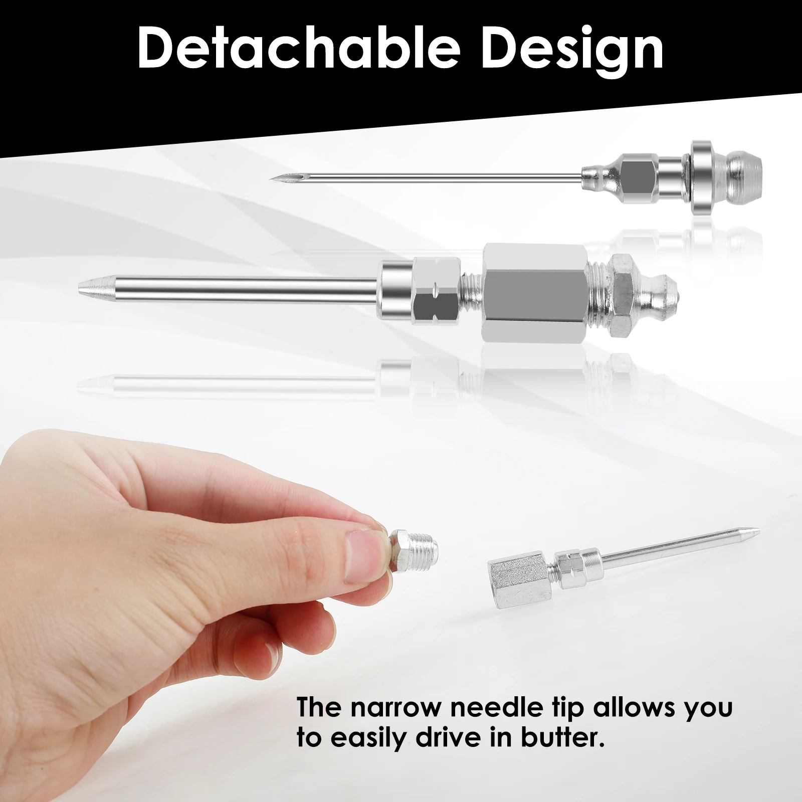 4 шт. 10000PSI муфта для смазочного пистолета NPTI/8 масляный насос быстроразъемная