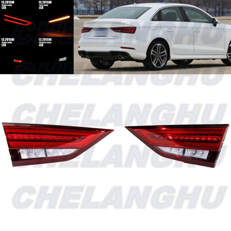Фонарь задний для Audi A3 sedan 2017 1 пара внутренний фонарь Аксессуары автомобилей
