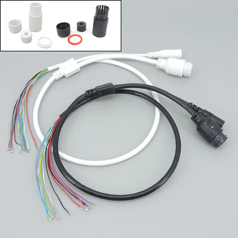 Сетевая IP-камера CCTV POE модуль печатной платы видеокабель питания RJ45 гнездовой