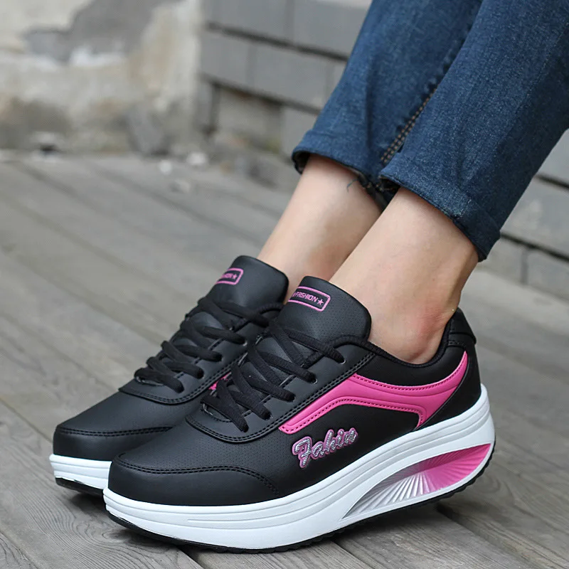 

2022 New Women Sneakers Shoes Fashion Women Vulcanized Shoes High Quality Flats Shoes Women Walking platform Plus Size