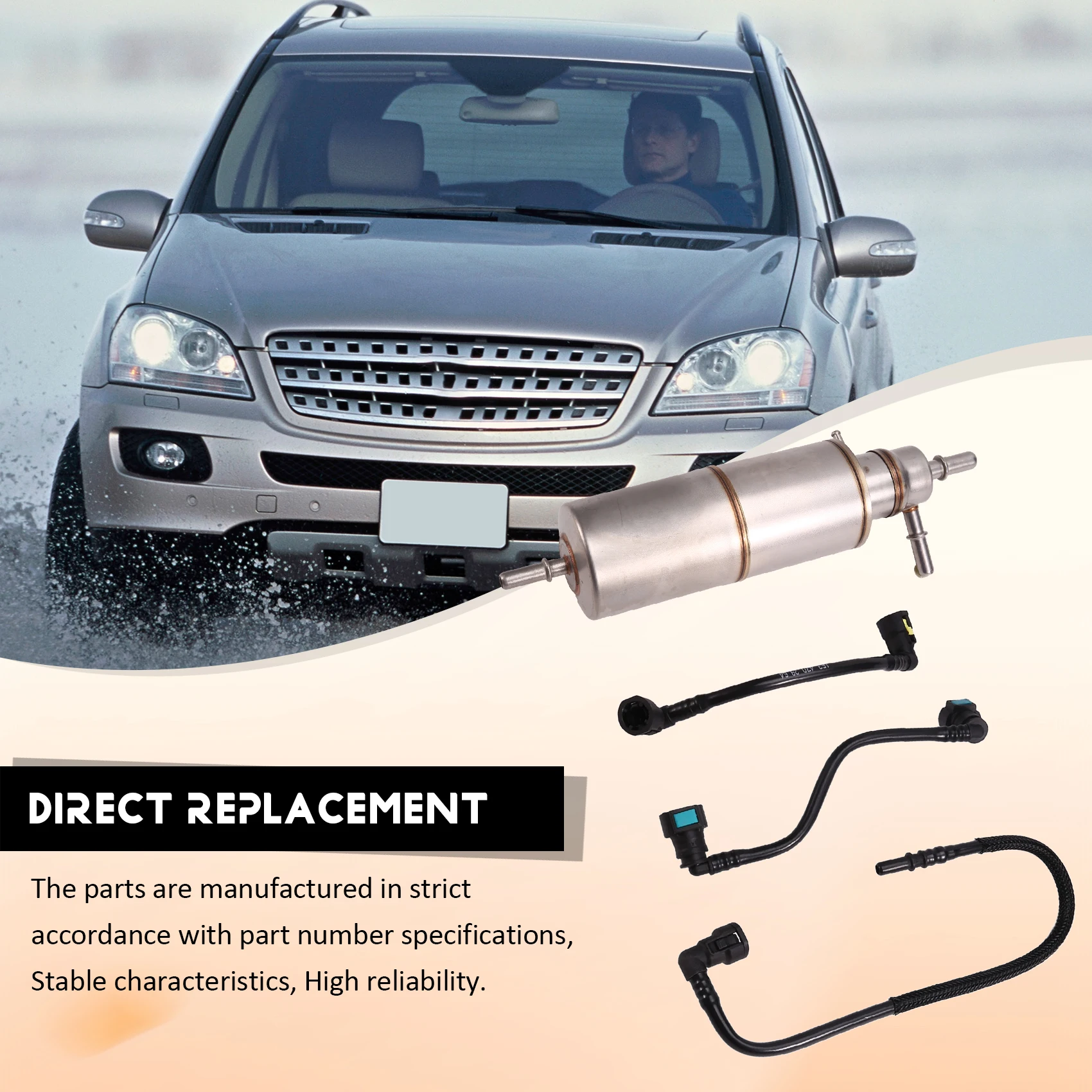 Регулятор давления автомобиля для Mercedes-Benz W163 ML320 ML430 ML55 AMG V6 V8 1998-2005 гг. 1634770501 1634770201