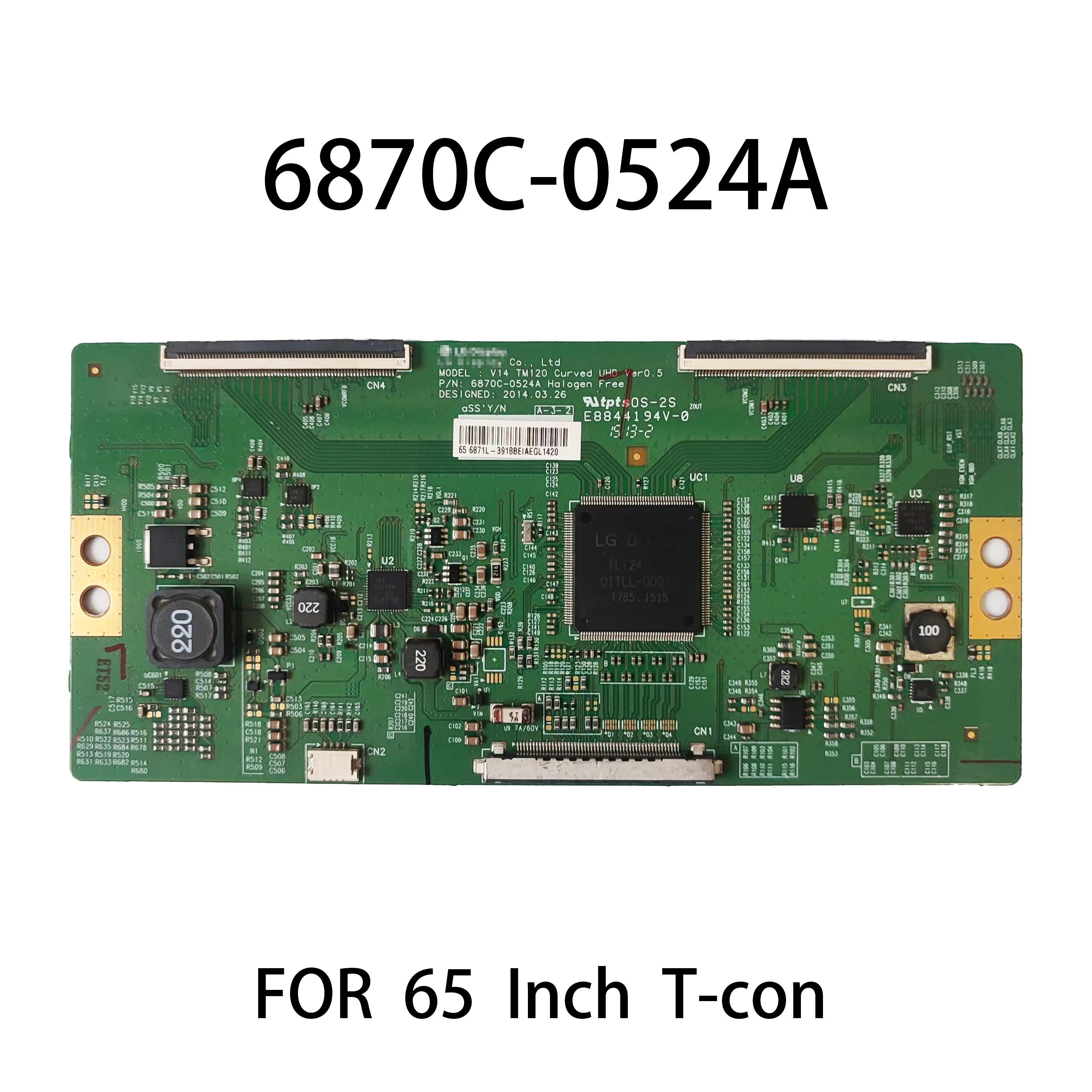 Оригинальная плата 6870C-0524A 6871L-3918B 6871L-3748B T-con для LG 65UC970V 65UC970V-ZA 65 дюймов Логическая