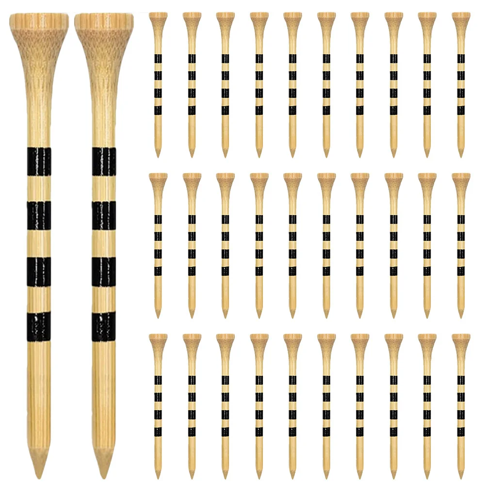 

100 Pcs Golf Stuff Wear-resist Tees Ball Holders Small Shoes Mat Replaceable Plastic Spike