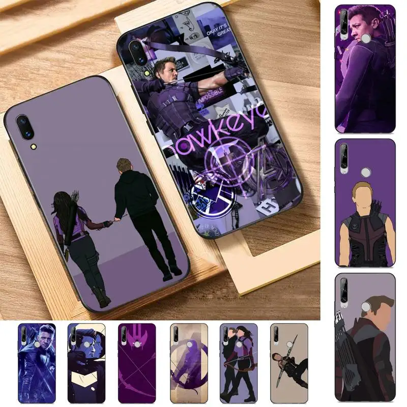 

Marvel Hawkeye Phone Case for Huawei Y 6 9 7 5 8s prime 2019 2018 enjoy 7 plus