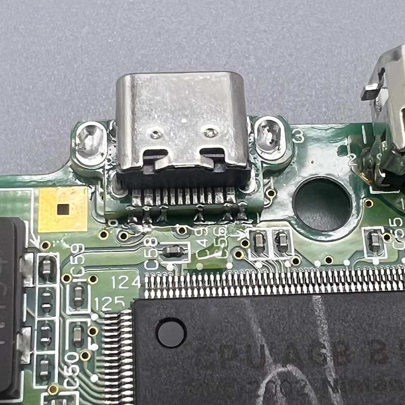 Для GBASP Φ W. Аксессуары для аудио модов зарядный порт Nintendo GAMEBOY ADVANCE SP изменен на USB-C