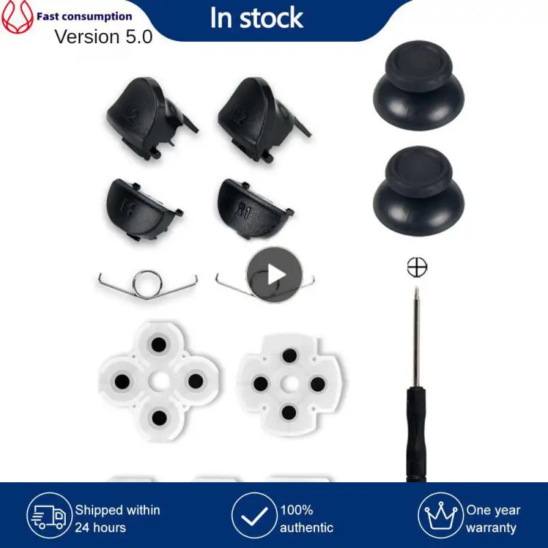 

Adjustable Conductive Adhesive Accessories Handle Maintenance Supplies Key Tool Feel Comfortable Repair Parts Gamepad Repair Kit