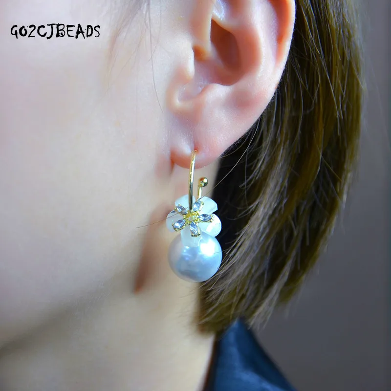 

Pearl Tassel Earrings 2022 Trend Women Pearl Piercing Jewelry Stud Earrings Fashion Korean Delicate Woman New Earrings