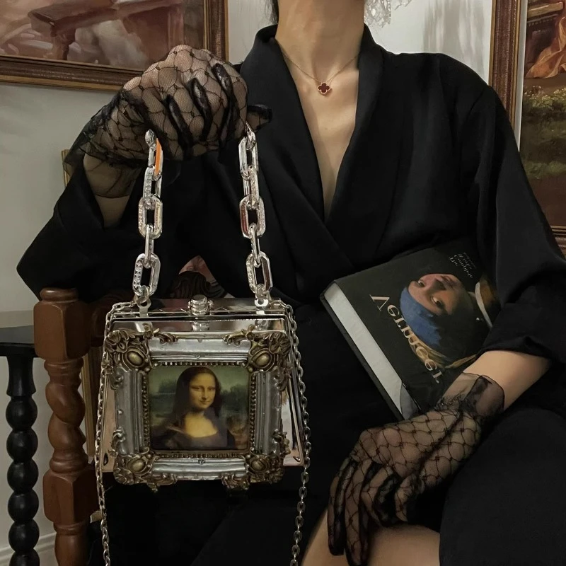 Нишевое искусство ретро-музей гравировка фоторамка Мона Лиза знаменитая картина