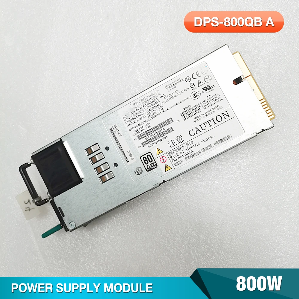 100% Протестировано, быстрая доставка для источника питания DELTA Server DPS-800QB A 800W