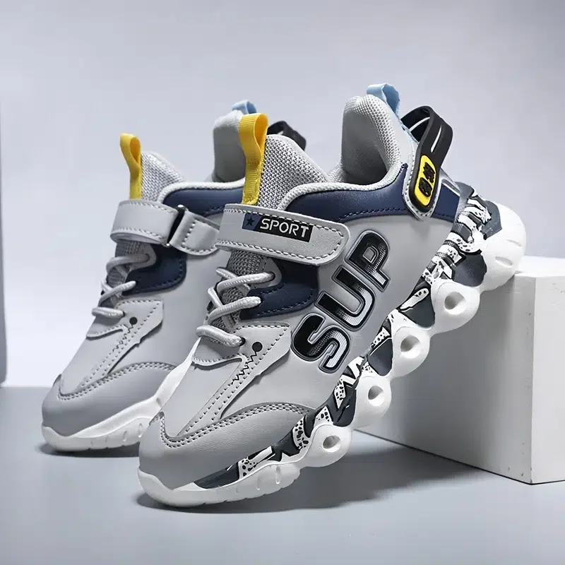 Children's Anti-skid Warm Running Shoes Soft Soled Sneakers Winter New